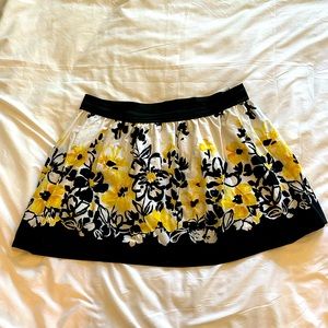 Floral print skirt 2x